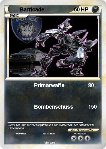 Pokemon Barricade