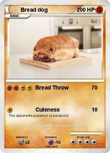Pokemon Bread dog