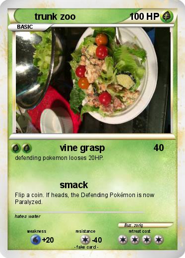Pokemon trunk zoo