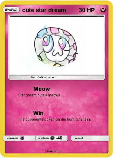 Pokemon cute star dream