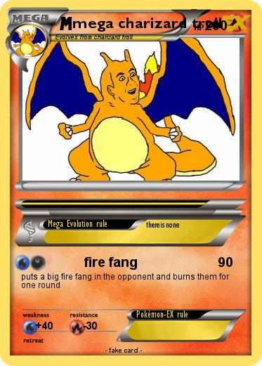 Pokemon mega charizard troll