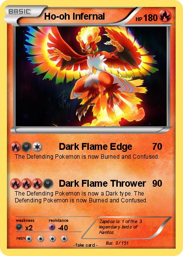 Pokemon Ho-oh Infernal