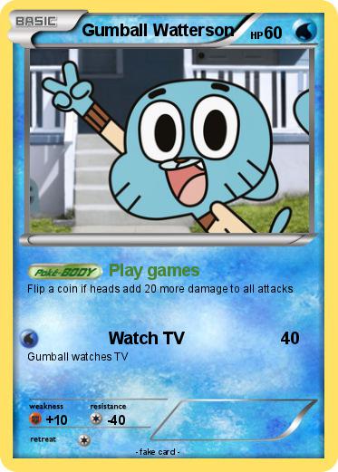 Pokemon Gumball Watterson