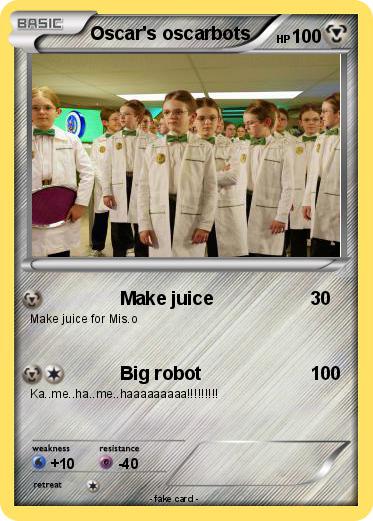 Pokemon Oscar's oscarbots