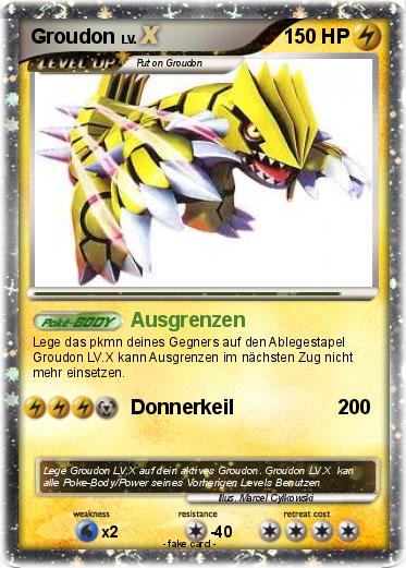 Pokemon Groudon
