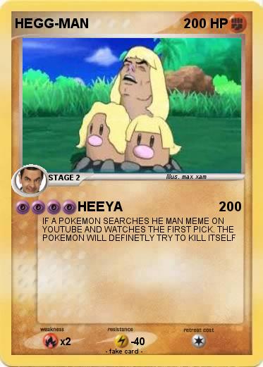 Pokemon HEGG-MAN