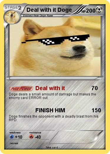 Pokemon Deal with it Doge