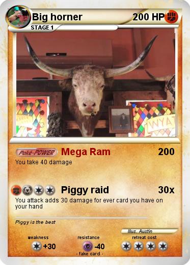Pokemon Big horner