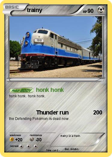 Pokemon trainy