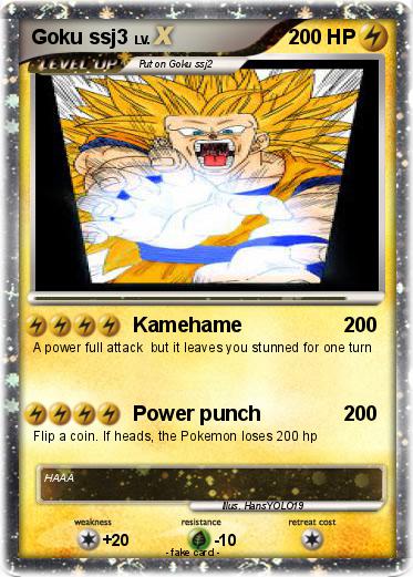 Pokemon Goku ssj3