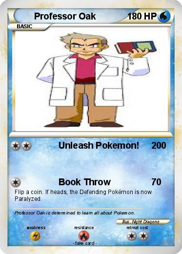 Pokemon Professor Oak