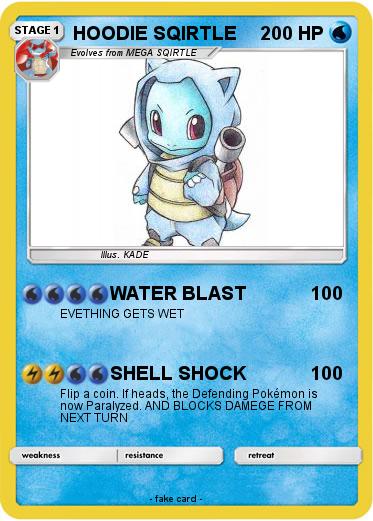 Pokemon HOODIE SQIRTLE