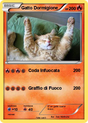 Pokemon Gatto Dormigione