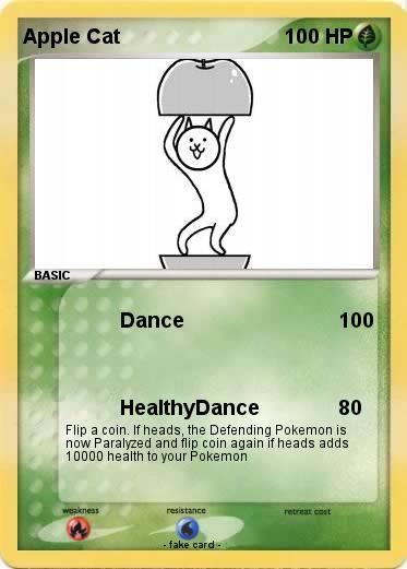 Pokemon Apple Cat