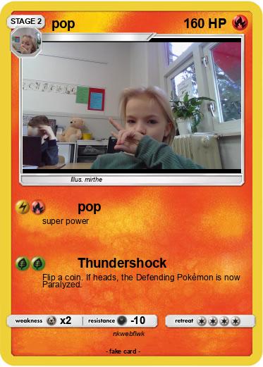Pokemon pop