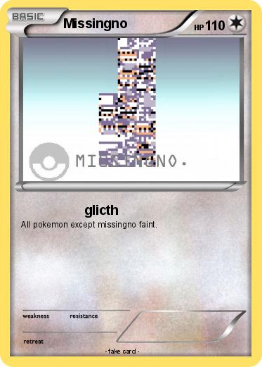 Pokemon Missingno