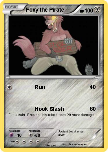 Pokemon Foxy the Pirate