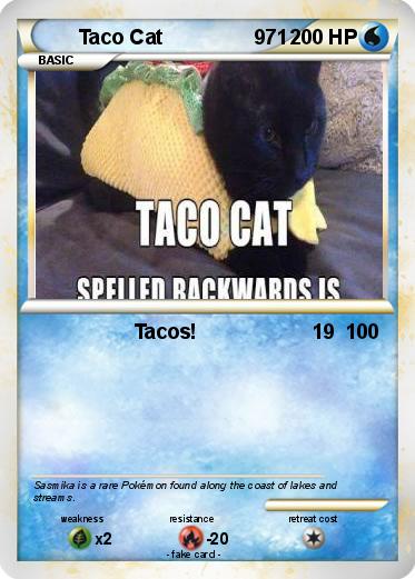 Pokemon Taco Cat                971