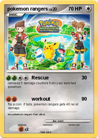 Pokemon pokemon rangers