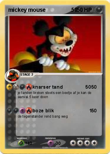 Pokemon mickey mouse                 50
