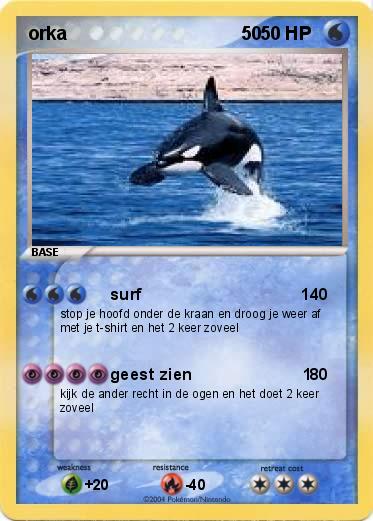 Pokemon orka                                  50