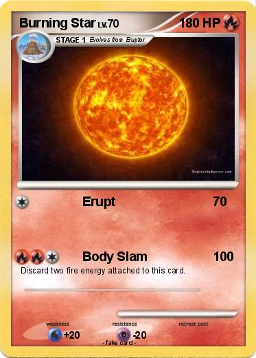 Pokemon Burning Star