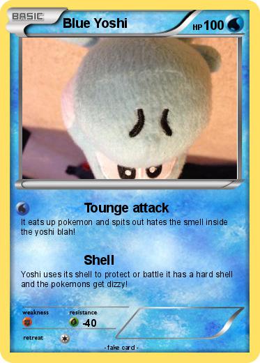 Pokemon Blue Yoshi