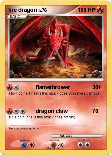 Pokemon fire dragon