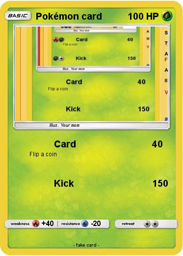 Pokemon Pokémon card