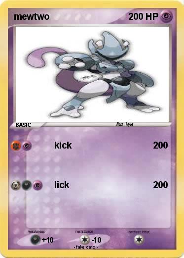 Pokemon mewtwo