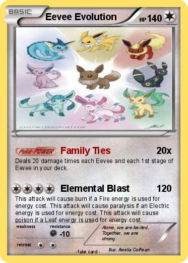 Pokemon Eevee Evolution