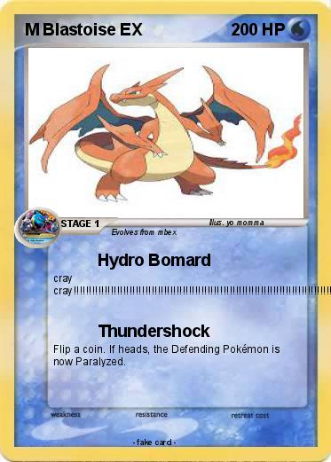 Pokemon M Blastoise EX