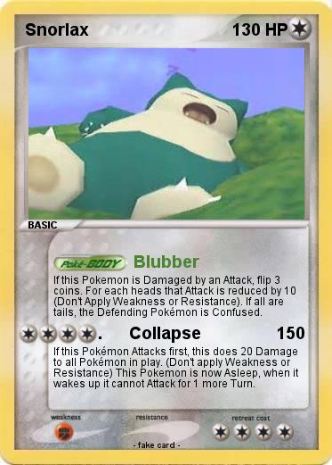 Pokemon Snorlax
