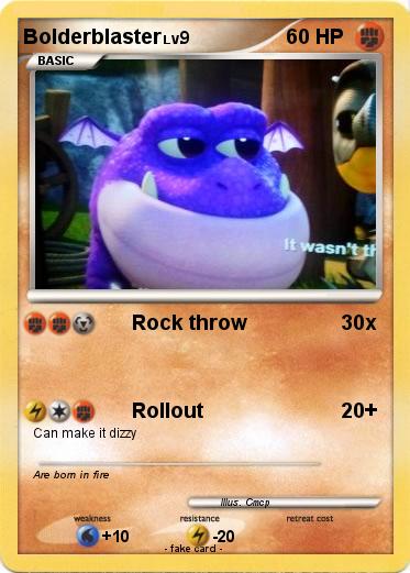 Pokemon Bolderblaster
