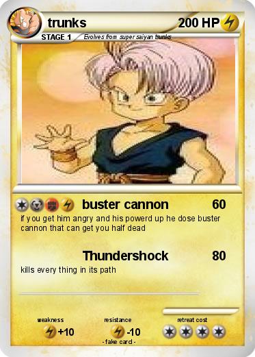 Pokemon trunks