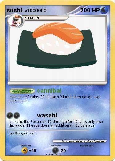 Pokemon sushi