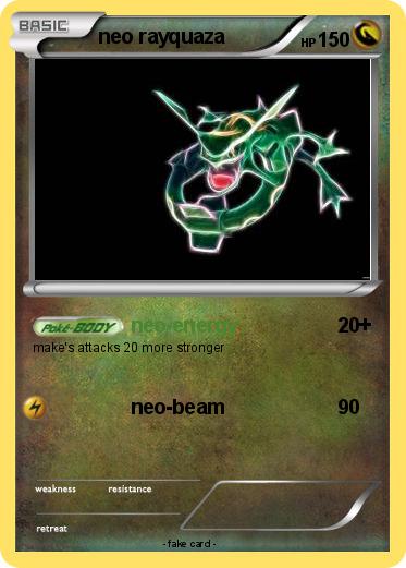 Pokemon neo rayquaza