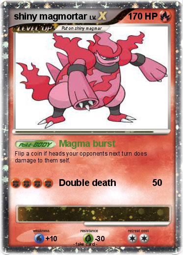 Pokemon shiny magmortar