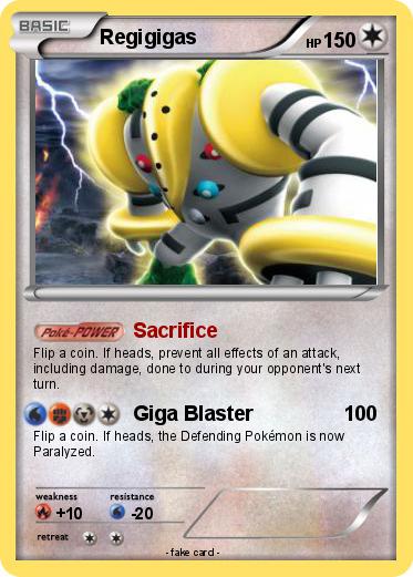 Pokemon Regigigas