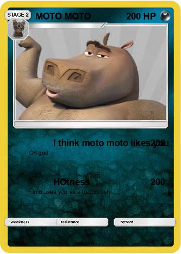 Pokemon MOTO MOTO