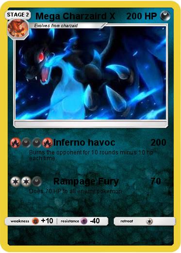 Pokemon Mega Charzaird X
