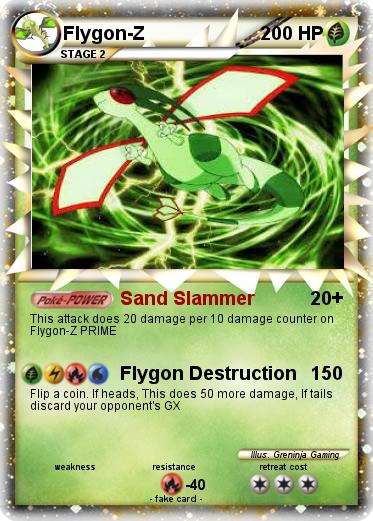 Pokemon Flygon-Z