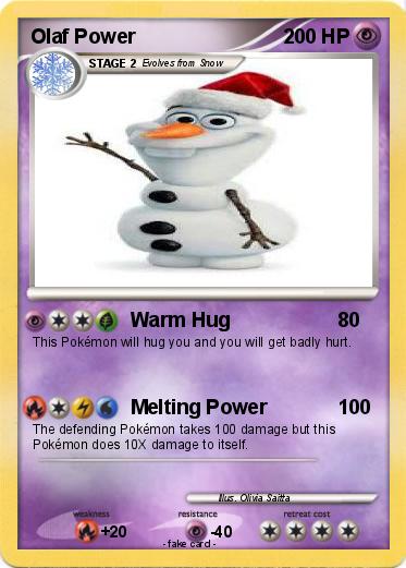 Pokemon Olaf Power