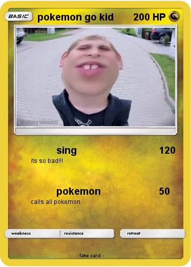 Pokemon pokemon go kid