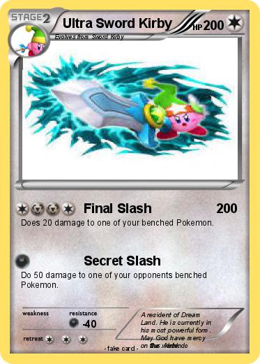 Pokemon Ultra Sword Kirby