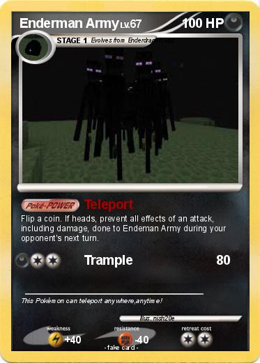 Pokemon Enderman Army