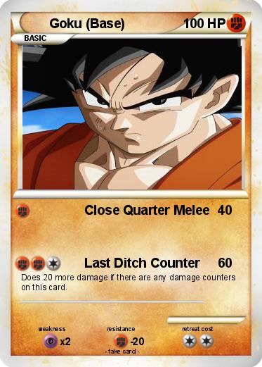 Pokemon Goku (Base)