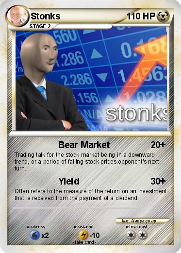 Pokemon Stonks