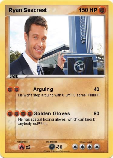 Pokemon Ryan Seacrest