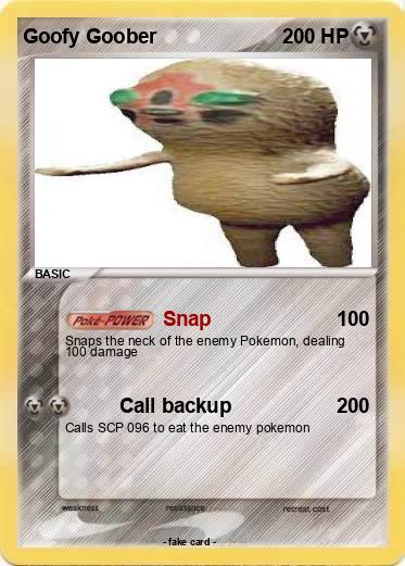 Pokemon Goofy Goober